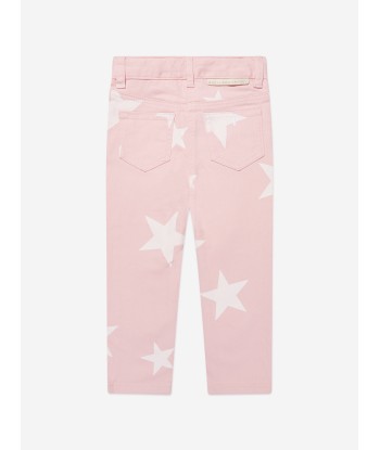 Stella McCartney Girls Star Jeans in Pink commande en ligne