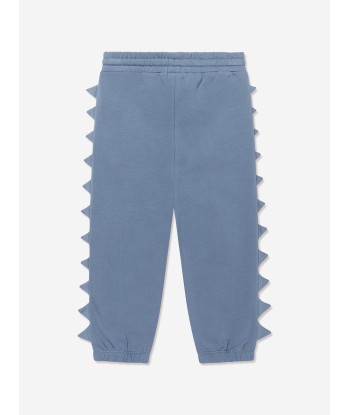 Stella McCartney Boys Spiked Joggers in Blue des créatures d'habitude