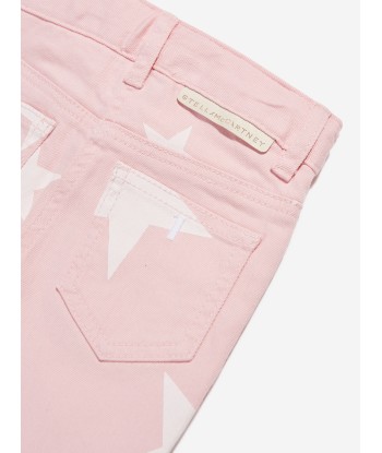 Stella McCartney Girls Star Jeans in Pink commande en ligne