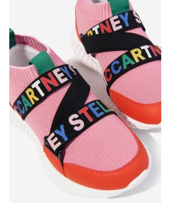 Stella McCartney Girls Sock Trainers in Pink pas cher chine