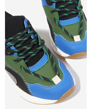 Stella McCartney Boys Colourblock Trainers in Multicolour Toutes les collections ici