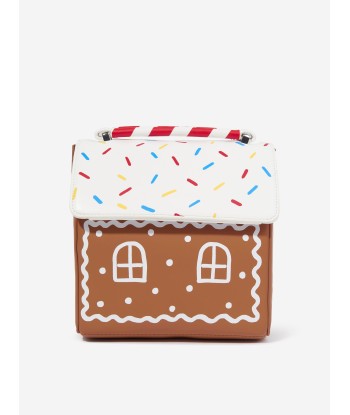 Stella McCartney Girls Gingerbread House Handbag in Brown france