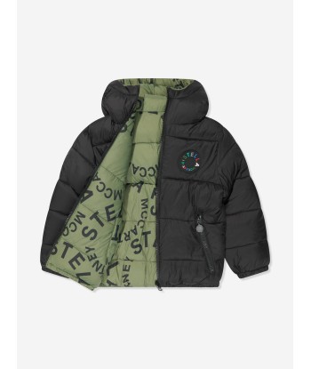 Stella McCartney Boys Reversible Puffer Jacket in Black online