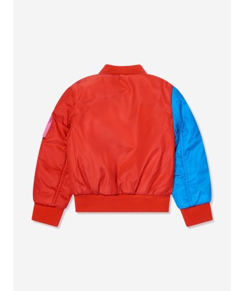 Stella McCartney Girls Colourblock Bomber Jacket in Multicolour de France