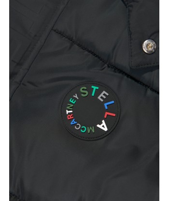 Stella McCartney Kids Puffer Coat in Black acheter