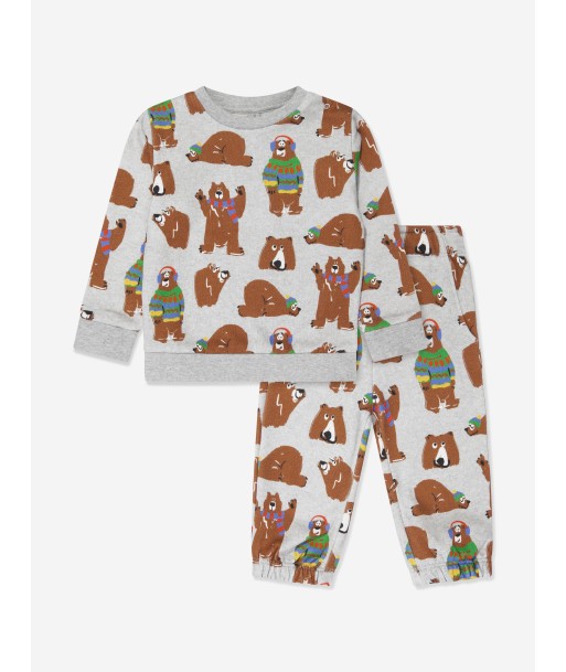 Stella McCartney Baby Boys Bear Print Tracksuit in Grey Comparez plus de prix