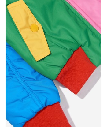 Stella McCartney Girls Colourblock Bomber Jacket in Multicolour de France