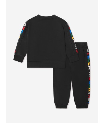 Stella McCartney Kids Logo Tracksuit in Black hantent personnes