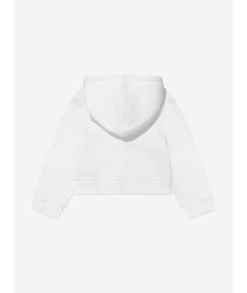 Stella McCartney Girls Logo Hoodie in White solde