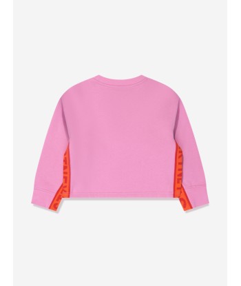 Stella McCartney Girls Sport Sweatshirt in Pink Profitez des Offres !