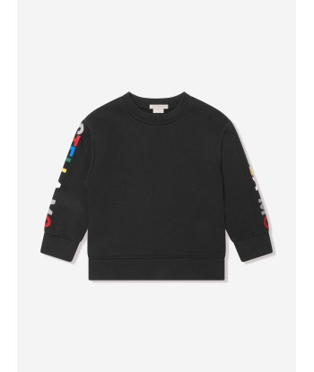 Stella McCartney Kids Logo Tracksuit in Black hantent personnes