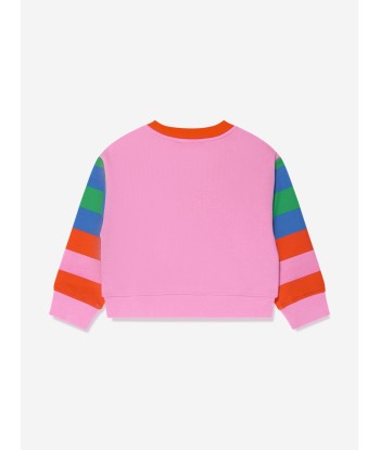 Stella McCartney Girls Logo Sweatshirt in Pink Venez découvrir notre 