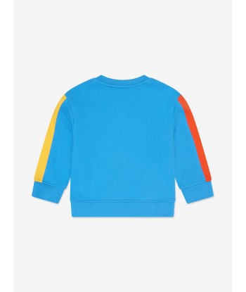 Stella McCartney Boys Logo Sweatshirt in Green pas cher chine