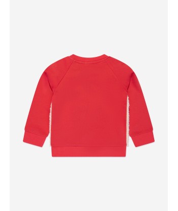 Stella McCartney Boys Bear Sweatshirt in Red Toutes les collections ici