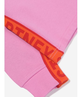 Stella McCartney Girls Sport Sweatshirt in Pink Profitez des Offres !