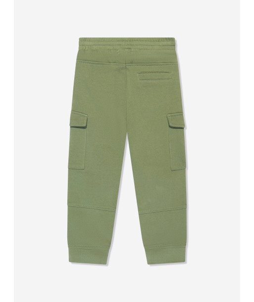 Stella McCartney Boys Cargo Joggers in Green Economisez 