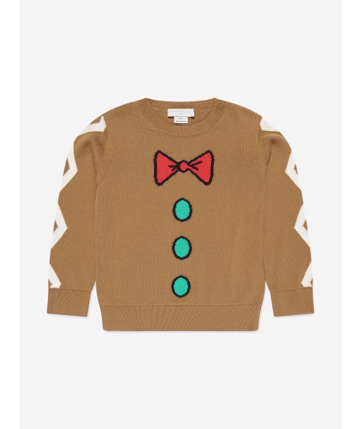 Stella McCartney Boys Knitted Jumper in Brown meilleur choix