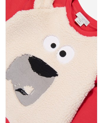 Stella McCartney Boys Bear Sweatshirt in Red Toutes les collections ici