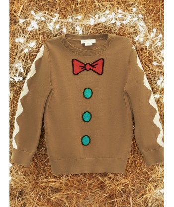 Stella McCartney Boys Knitted Jumper in Brown meilleur choix