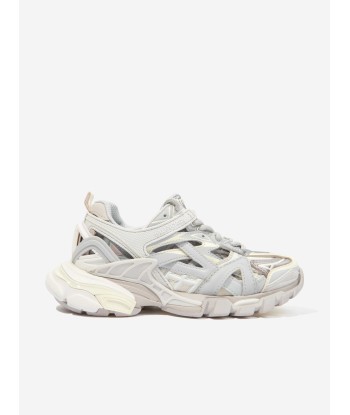 Balenciaga Kids Track 2 Trainers in Grey Venez acheter