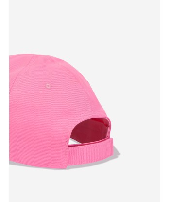 Balenciaga Kids Logo Cap in Pink Comparez et commandez 