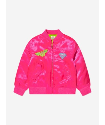 Billieblush Girls DC Comics Bomber Jacket in Pink commande en ligne