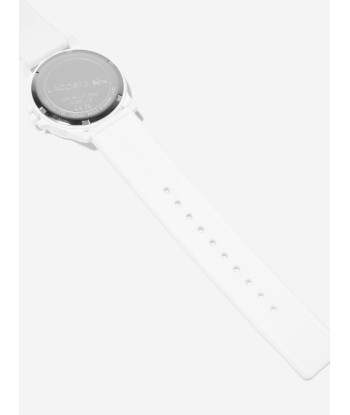 Lacoste Boys Logo Strap Rider Watch in White (36mm) ouvre sa boutique