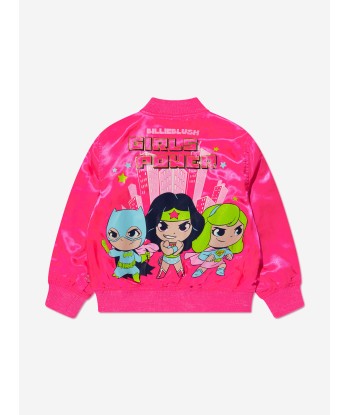 Billieblush Girls DC Comics Bomber Jacket in Pink commande en ligne