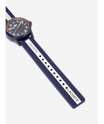 Lacoste Boys Logo Strap Rider Watch in Navy (36mm) Economisez 