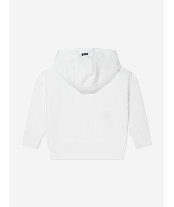 BOSS Girls Logo Hoodie in White du meilleur 