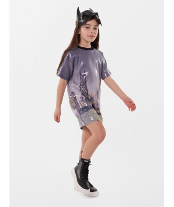 DKNY Girls Batman Sequin Dress in Multicolour en linge