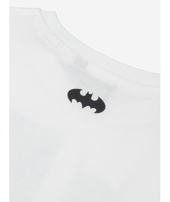 BOSS Boys Batman Logo T-Shirt in White commande en ligne