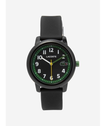 Lacoste Boys Strap Watch in Black (33mm) les muscles