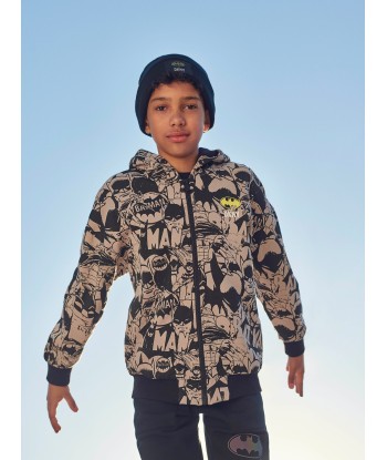 DKNY Kids Batman Zip Up Top in Black À commander