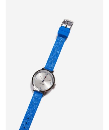 Tommy Hilfiger Boys Plain Strap Watch in Blue 32mm (One Size) plus qu'un jeu 