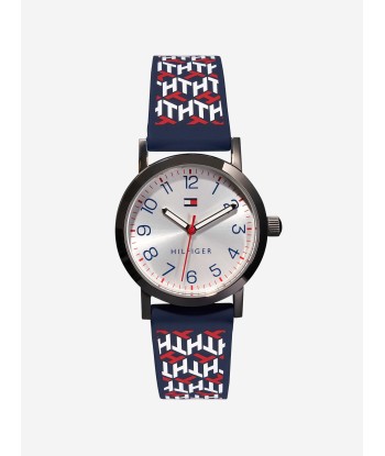 Tommy Hilfiger Boys TH Logo Watch in Navy (29mm) de France