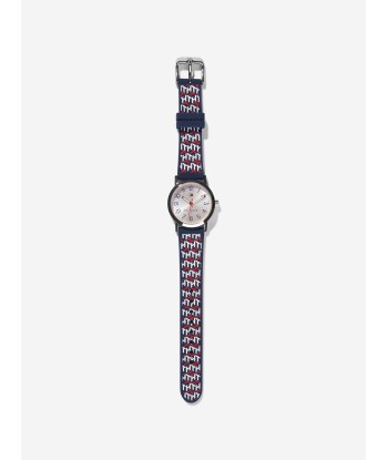 Tommy Hilfiger Boys TH Logo Watch in Navy (29mm) de France