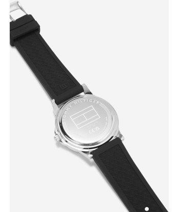 Tommy Hilfiger Boys Logo Strap Watch in Black in 34mm (One Size) Amélioration de cerveau avec