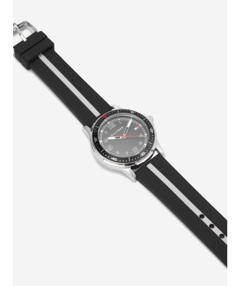 Tommy Hilfiger Boys Logo Strap Watch in Black in 34mm (One Size) Amélioration de cerveau avec