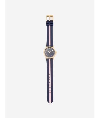 Tommy Hilfiger Girls Strap Watch in Navy-29.5mm (One Size) le concept de la Pate a emporter 