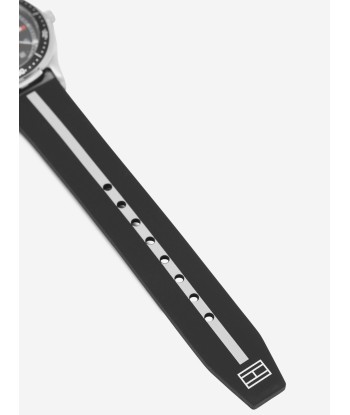 Tommy Hilfiger Boys Logo Strap Watch in Black in 34mm (One Size) Amélioration de cerveau avec