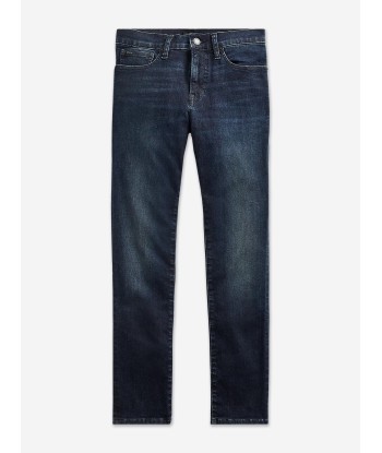 Ralph Lauren Boys Slim Fit Jeans in Blue les ligaments