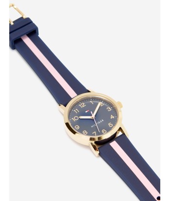 Tommy Hilfiger Girls Strap Watch in Navy-29.5mm (One Size) le concept de la Pate a emporter 