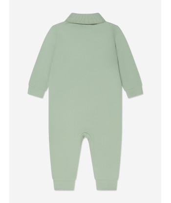 Ralph Lauren Baby Boys Polo Romper in Green sur le site 