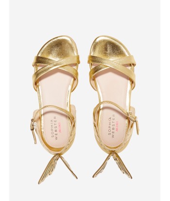 Sophia Webster Girls Heavenly Sandals in Gold meilleur choix