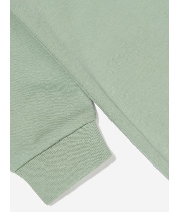 Ralph Lauren Baby Boys Polo Romper in Green sur le site 