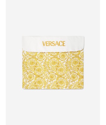 Versace Baby Barocco Logo Blanket in White suggérées chez