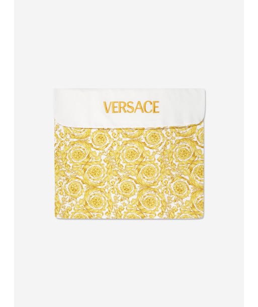 Versace Baby Barocco Logo Blanket in White suggérées chez