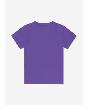 Versace Girls Medusa Logo T-Shirt in Purple 2 - 3 jours ouvrés.