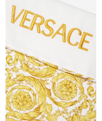 Versace Baby Barocco Logo Blanket in White suggérées chez